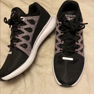 Reebok running shoes sneakers black 8